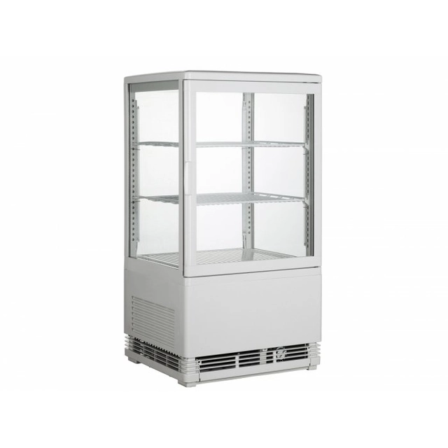 Glazed refrigerated display case with a capacity of 58L 2 INVEST HORECA SHELVES RT-58L RT-58L