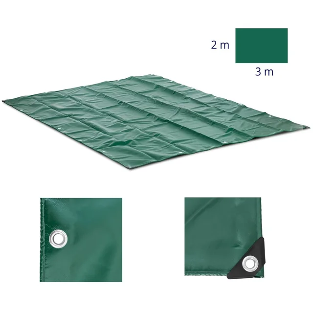 Tarpaulin protective cover sheet with eyelets 300 x 200 cm