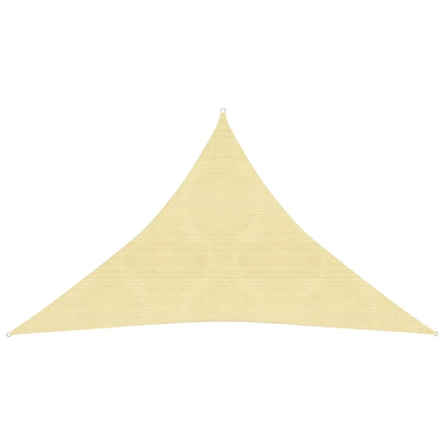 Sun sail, 160 g / m², beige, 3x3x4.2 m, HDPE