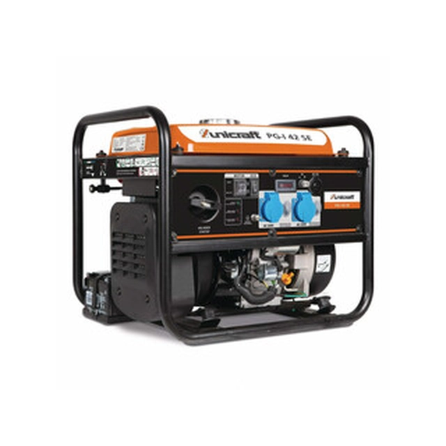 Unicraft PG-I 42 SE gasoline single-phase generator 3,7 kVA