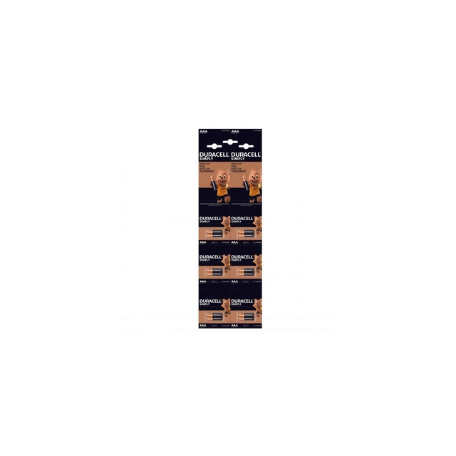 DuraCell alkaline battery SPECIAL AAA (LR3) B20 (12/12) BBB