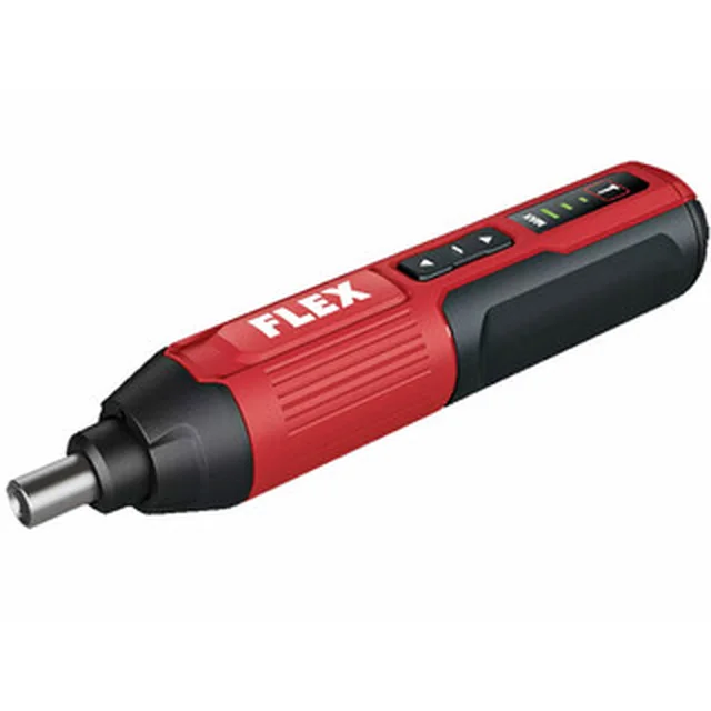 Flex SD 5-300 4.0 C cordless screwdriver 4 V | 5 Nm | 1/4 inches Hex | Carbon brush | USB cable | In a cardboard box