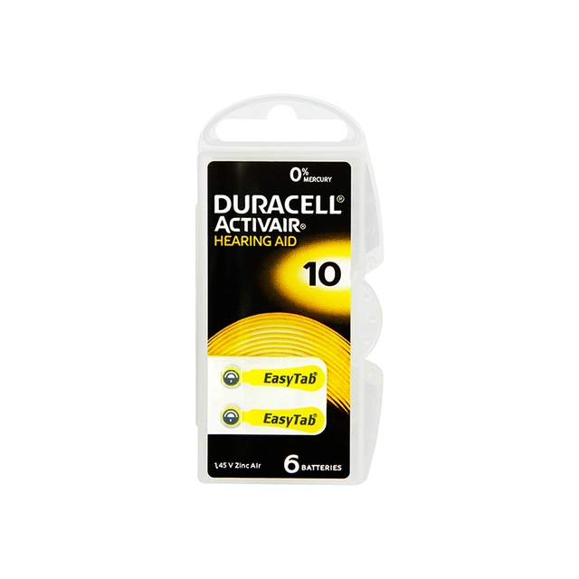 DA-10 Bateria DURACELL para câmera 6 Pcs