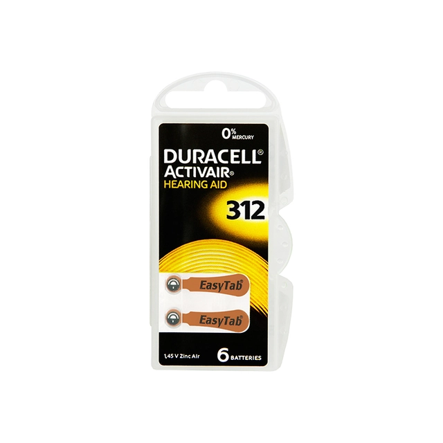 DA-312 baterie foto DURACELL