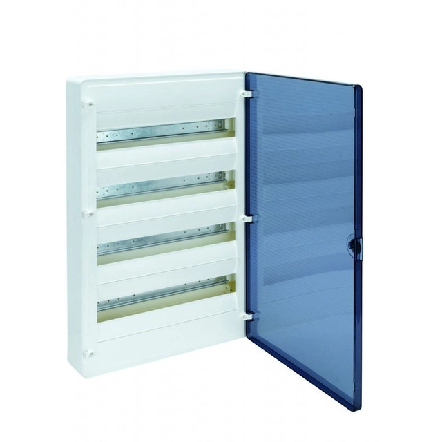 Golf surface-mounted switchgear IP40, transparent door,48 modular