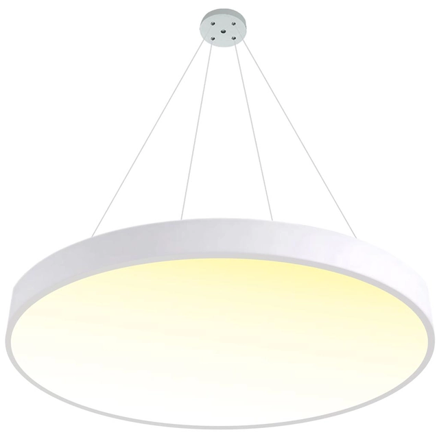 LEDsviti Suspended white design LED panel 500mm 36W warm white (13113) + 1x Cable for suspended panels - 4 cable set