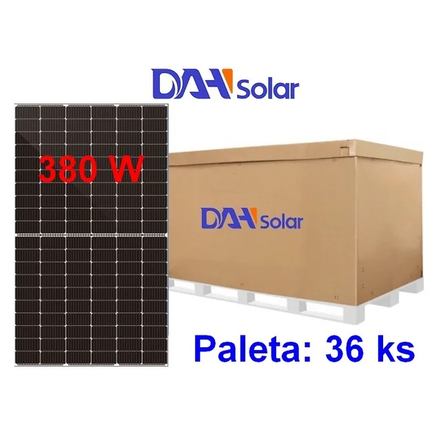 DAH aurinkopaneelit DHM-60L9(BW)-380 W