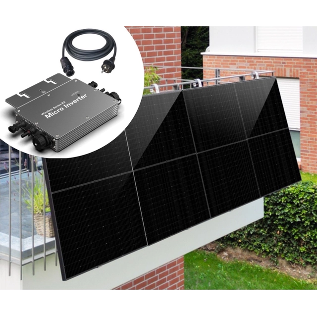 DAH SOLAR Kit photovoltaïque pour balcon 800 O