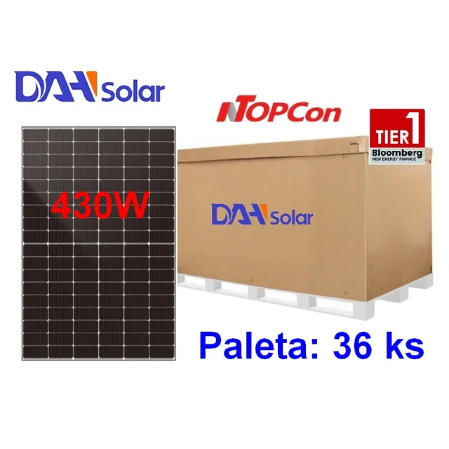 DAH solarni DHN-54X16(BW)-430 W paneli