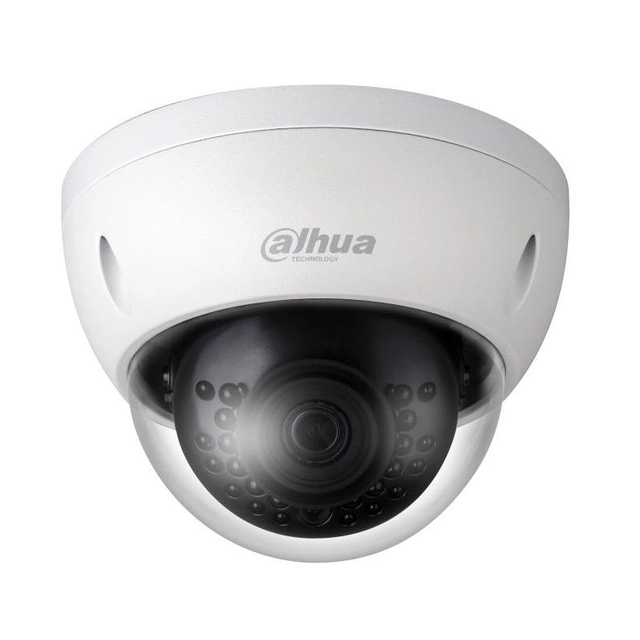 Dahua bewakingscamera IPC-HDBW1230E-0280B-S5, IP Dome 2MP, 2.8mm, IR 30m, PoE
