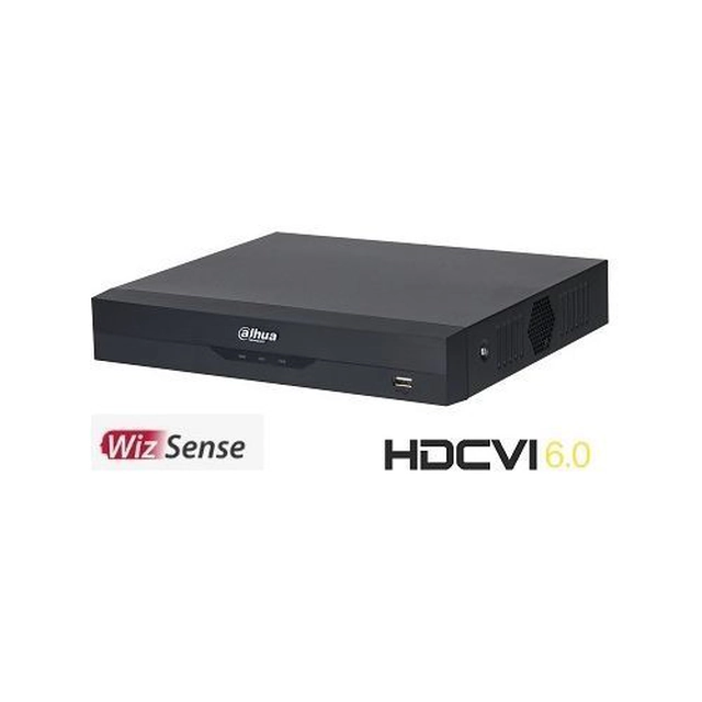 Dahua DVR XVR5104HS-4KL-I2, AI WizSense, 4 canais, 4K-N/5MP, Áudio, Pentabrid