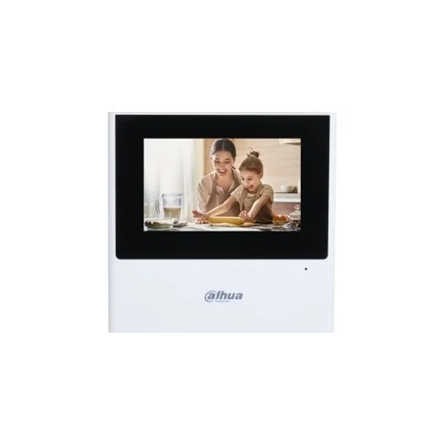 Dahua IP indoor video intercom touch screen 4.3 inch PoE - VTH2611L-WP
