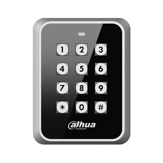 Dahua lasītājs ASR1101M-D Lasītājs ar tastatūru, RFID kartēm, vandālizturīgs