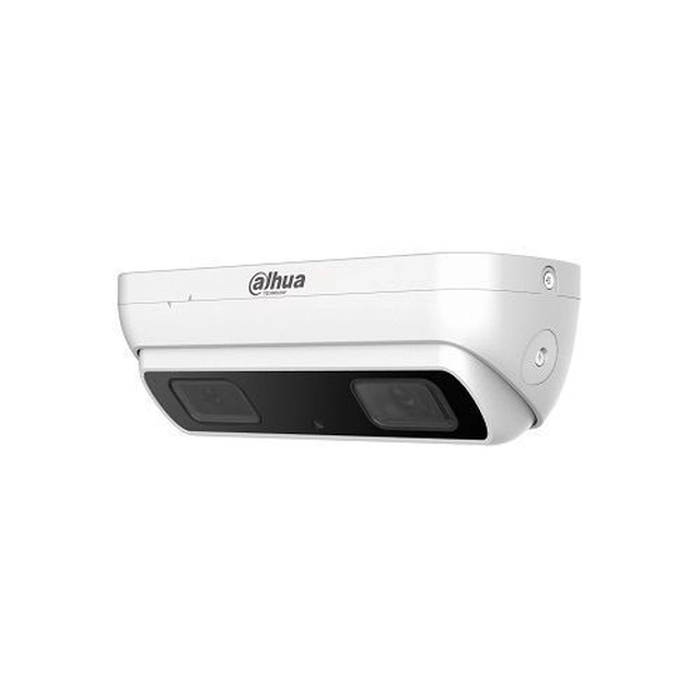 Dahua surveillance camera IPC-HDW8341X-3D-0360B, People Counting, 3MP, 2 x 1/2.8'' CMOS, 3.6mm, IR 10m, WDR, Microphone, IP67, PoE