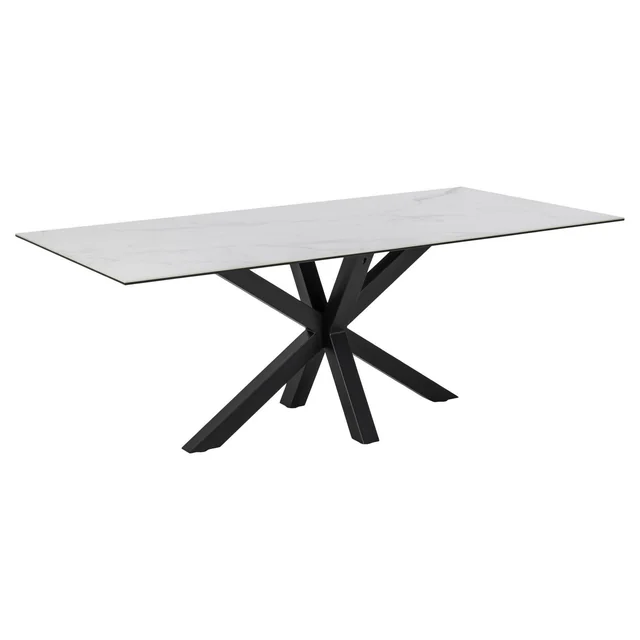 Dangaus baltas stalas 200x100