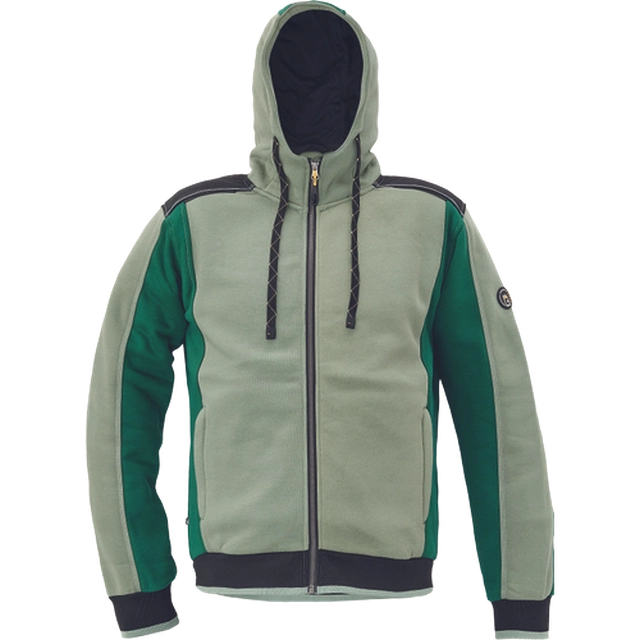 DAYBORO hooded sweatshirt mech.green M