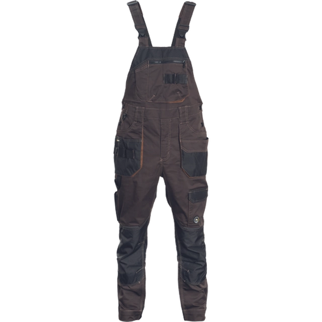 DAYBORO spodnie laclowe ciemnobrązowe 48