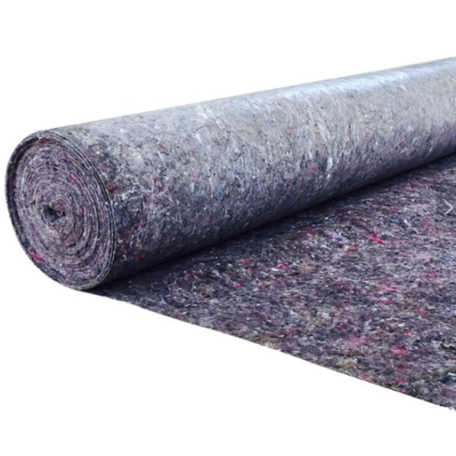 Dažymo kilimėlis apsauginiai kilimėliai veltinis su folija 1x50mb 220g/m2