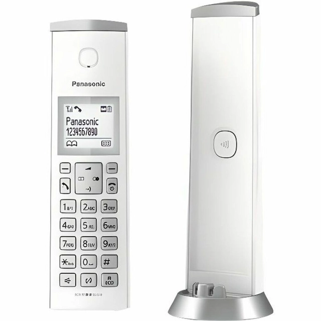 Panasonic Cordless Telephone KX-TGK220FRW White