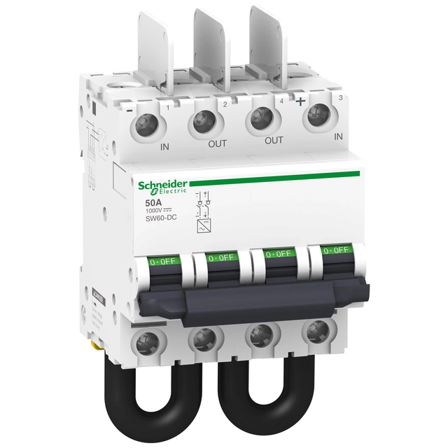 DC disconnector SW60-DC-50 50A 2-biegunowy 1000VDC