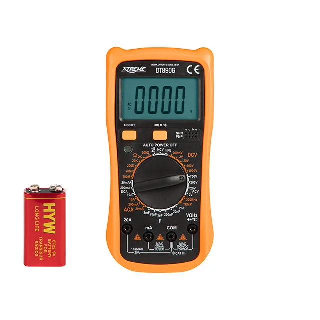 DT890G XTREME digital meter