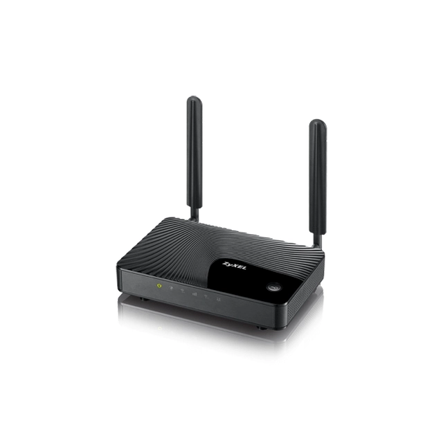 ZyXEL LTE3301v3 LTE Indoor Router Wireless Router, 4x LAN, 2.4GHz WiFi, 2x external LTE Antenna