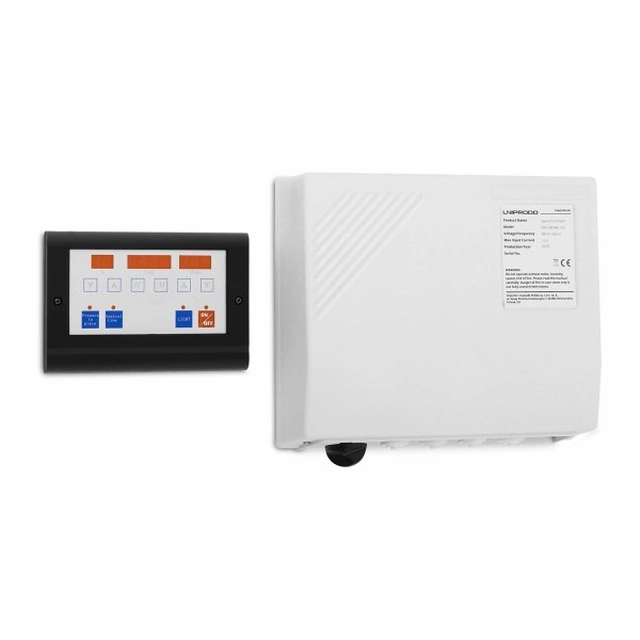 Sauna control panel - 400 V 3 N - humidification function UNIPRODO 10250212 UNI_SAUNA_C02