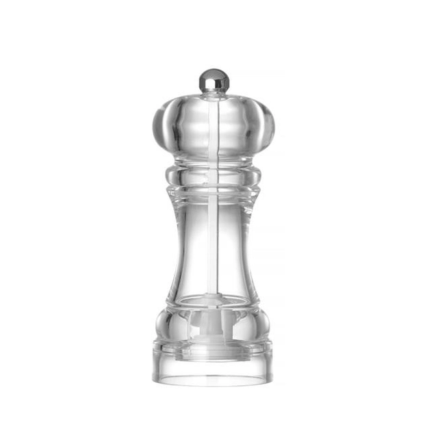 Pepper and salt grinder - transparent 146mm salt grinder