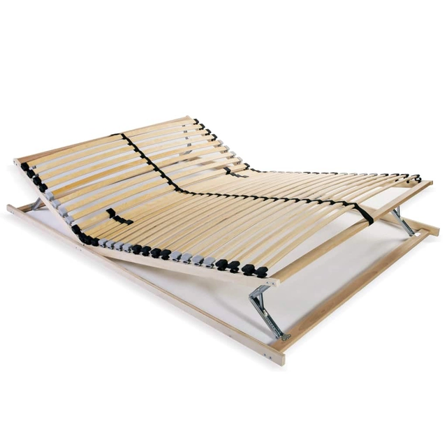 Bed frame with 28 slats, 7 zones, 140 x 200 cm