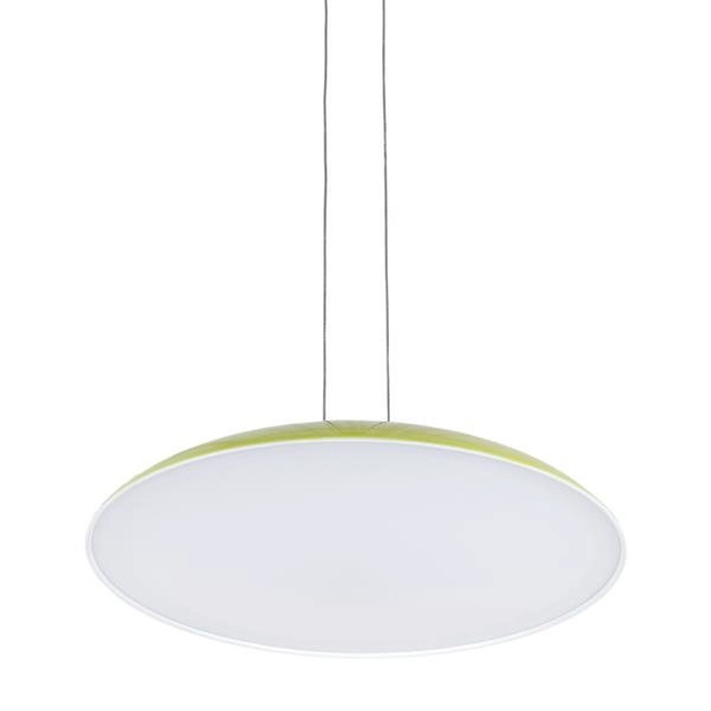 Hanging LED ceiling lamp Visco metal green gloss ellipse simple modern Italux MD13119-01G