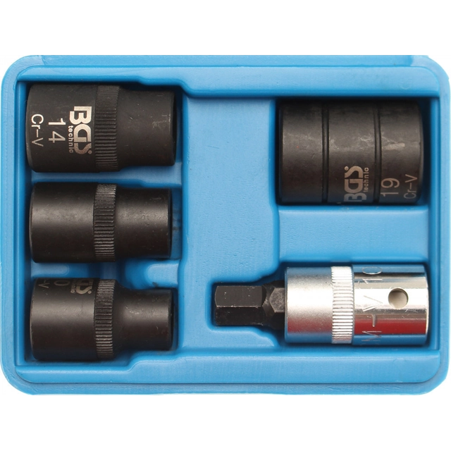 BGS technic 5-piece pentagon socket set for brake caliper (BGS 1112-1) buy cheap online
