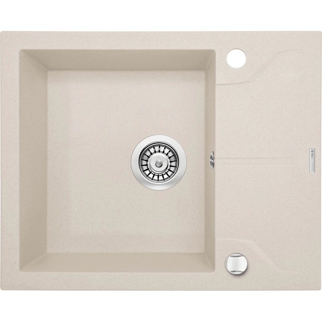 Deante Andante 1-komorowy sink with short drainer - beige