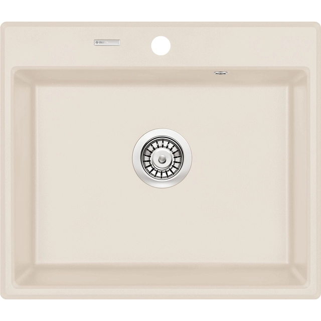 Deante Andante Lavabo in granito 1-komorowy - beige