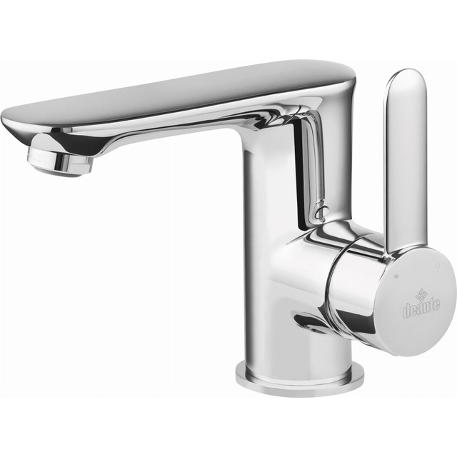 Deante Kalia washbasin faucet with side lever and click-clack stopper - chrome BGK 021N - ADDITIONALLY 5% DISCOUNT ON CODE DEANTE5