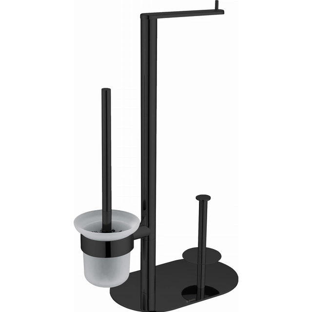 Deante Round paper stand 3-funkcyjny black - additional 5% DISCOUNT with code DEANTE5