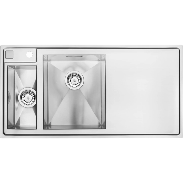 Deante Sinope 1,5-komorowy sink with drainer - satin