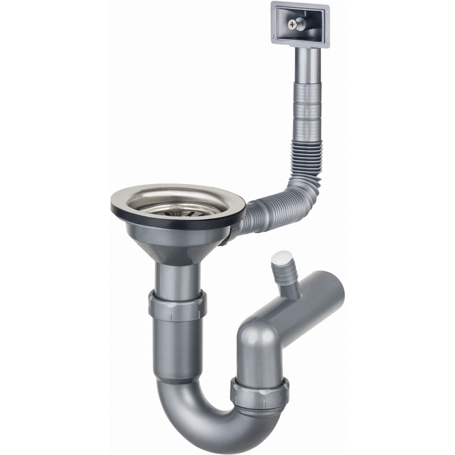 Deante siphon for steel sinks 1-komorowych ZXY 9926- ADDITIONALLY 5% DISCOUNT FOR CODE DEANTE5