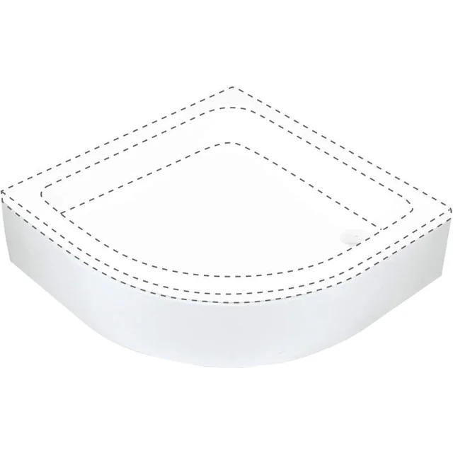 Deante Standard Plus II shower tray cover 90 cm