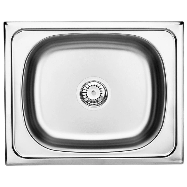 Deante Techno 1-komorowy sink without drainer, satin
