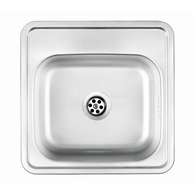 Deante Techno sink 1-komorowy satin 38 x 38 cm