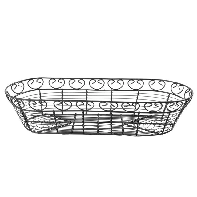 Deco oblong basket, 385x160 mm