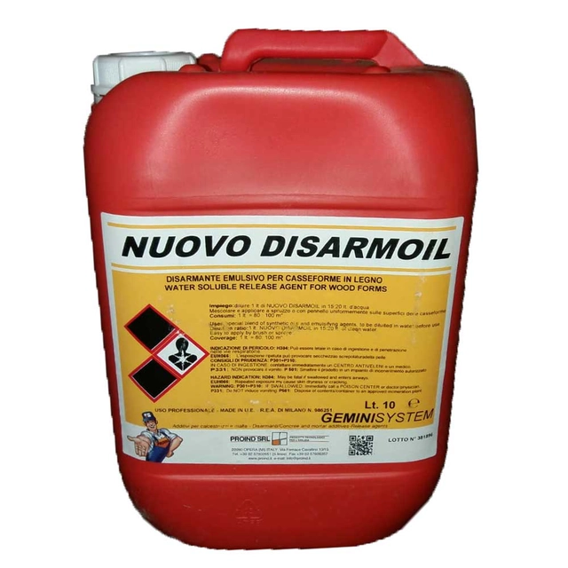 Decofrol professional, concentrated solution for formwork 10lt
