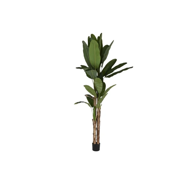 Decoratieve plant Home ESPRIT Polyethyleen Cement Bananenboom 90 x 90 x 290 cm