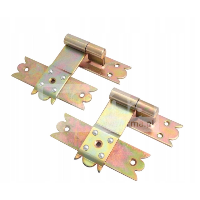 DECORATIVE SHUTTER HINGE SET 2SZT (L+R) GALVANIZED TFL