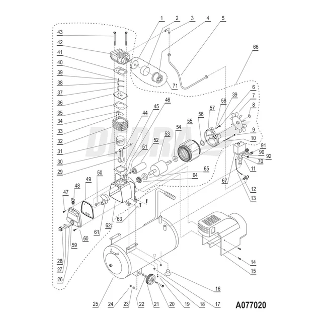 DEDRA-ANTRIEBSSATZ