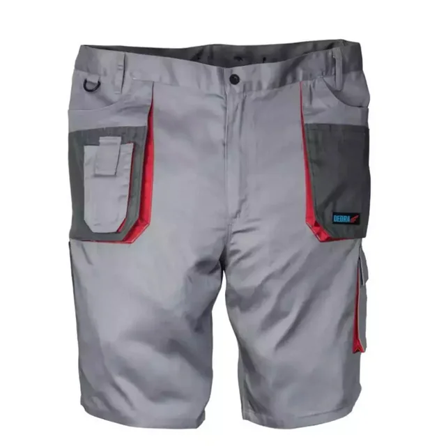 DEDRA BESCHERMENDE SHORT BH3ST-L L/52, GRIJS, COMFORT LIJN 190G/M2