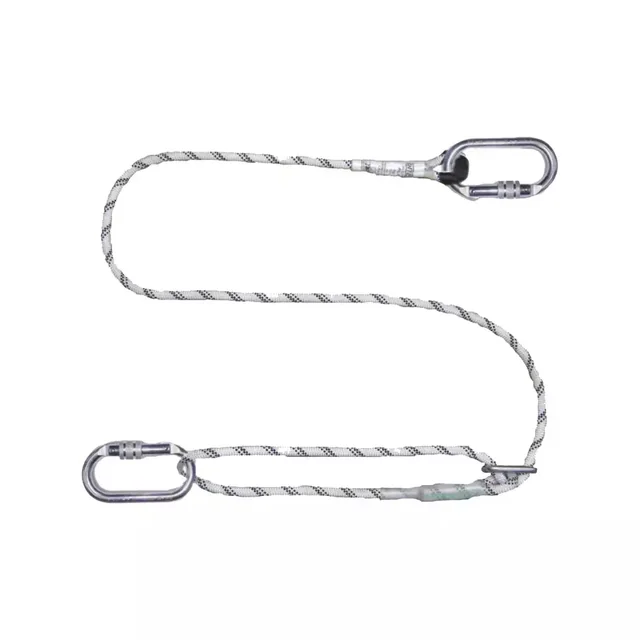 DEDRA BHSZ15 LINING ROPE WITH LENGTH ADJUSTMENT 2M, WITH CARABINERS