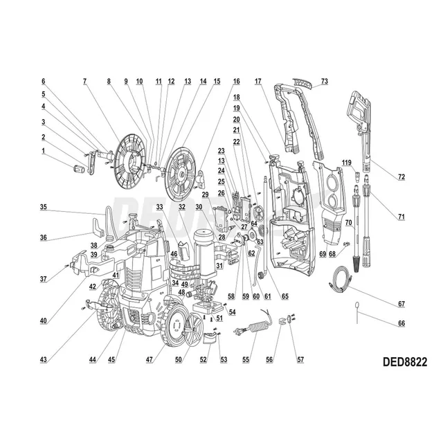 DEDRA CSOMAG DED8822 - XDED8822.99