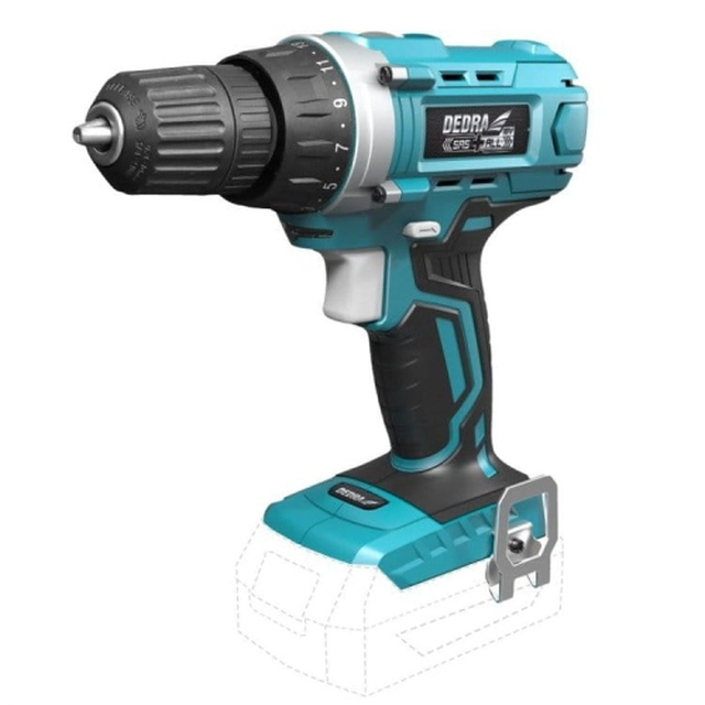 DEDRA DED7040 cordless drill / driver (without battery and charger)