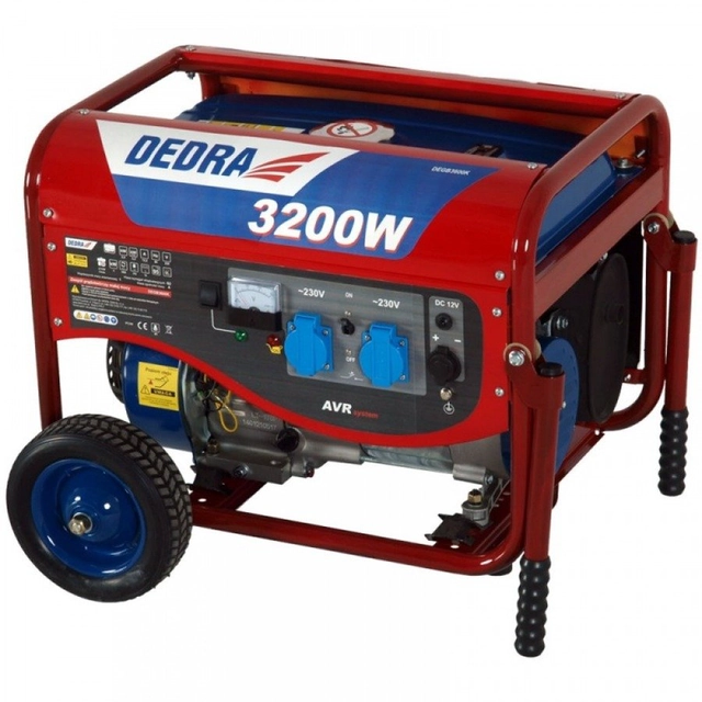 DEDRA DEGB3600K GENERAATORI GENERAATORI AVR-TOIDEGA 3.2kW 3200W EWIMAX